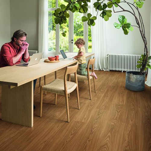 Ламинат Quick-Step Classic Waterproof Дуб румяный поджаренный (CLM5796)