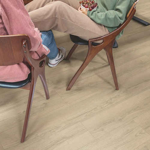 Ламинат Quick-Step Classic Waterproof Дуб серовато-бежевый с песочным оттенком (CLM5791)