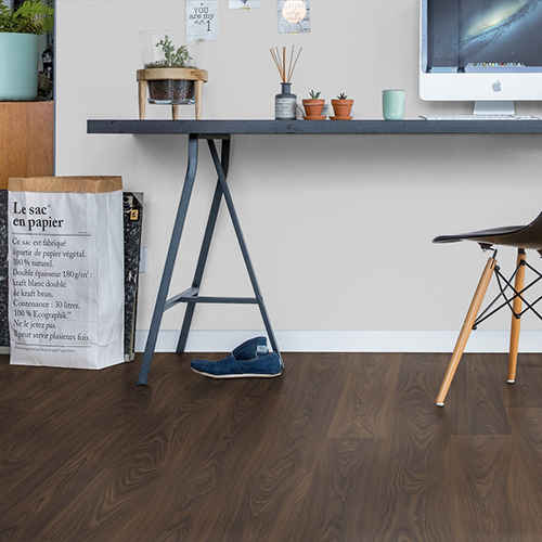 Ламинат Quick-Step Classic Waterproof Дуб мокачино коричневый (CLM5797)