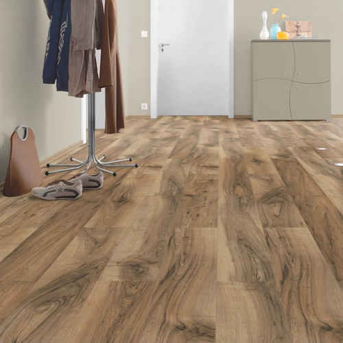 Ламинат EGGER Home Classic 4V Aqua+ Орех перганти коричневый (EHL075)
