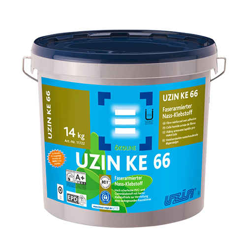 Клей для ПВХ покрытий Uzin KE 66 14 кг (11722)