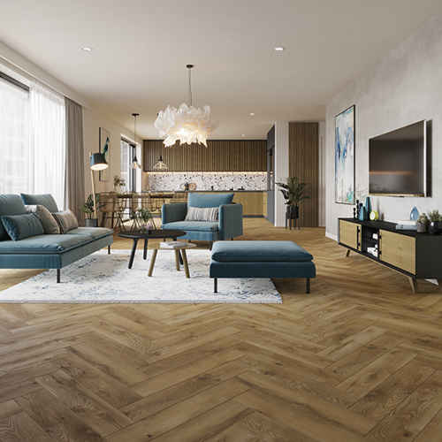 Ламинат CLASSEN Ville Herringbone Дуб Каррито (63262)