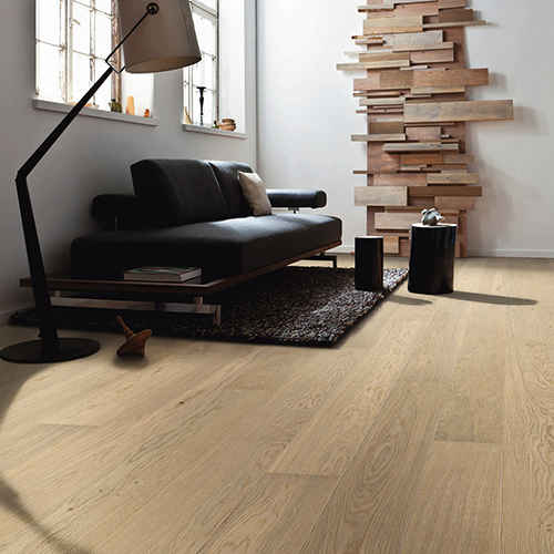 Паркетная доска Haro 4000 Oak Light White (541856 / 535443)