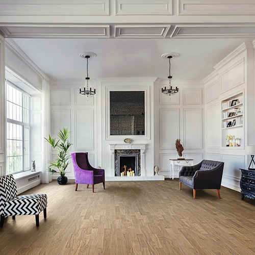 Паркетная доска Haro 4000 Oak Light White (Allegro 540 128)