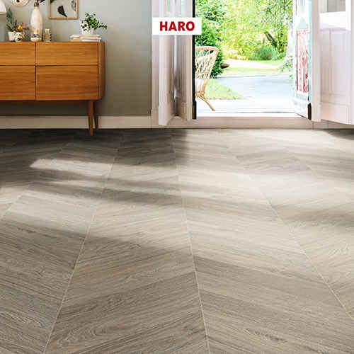 Ламинат Haro Oak Chevron Oak Grey (545182)
