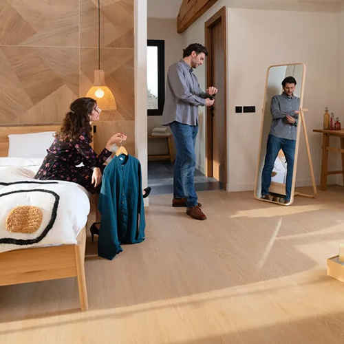 Виниловый пол Gerflor VIRTUO 55 DryBack BLOMMA BROWN EIR (1460)